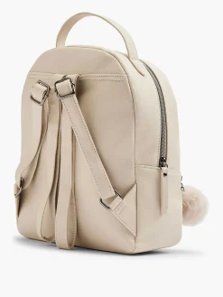 Beige Backpack