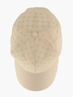 Beige Cap Print