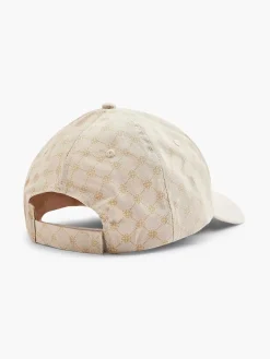 Beige Cap Print