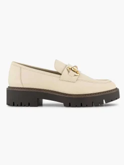 Beige Chunky Loafer Decorative Necklace