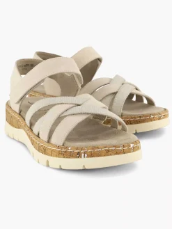 Beige Comfort Sandal