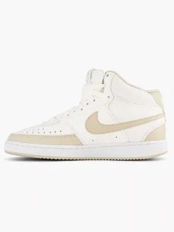 Beige Court Vision Mid