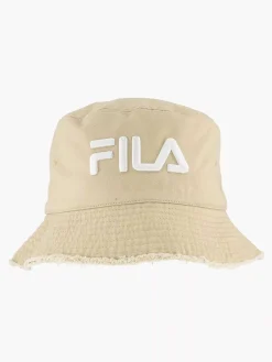 Beige Fila Bucket Hat Mit
