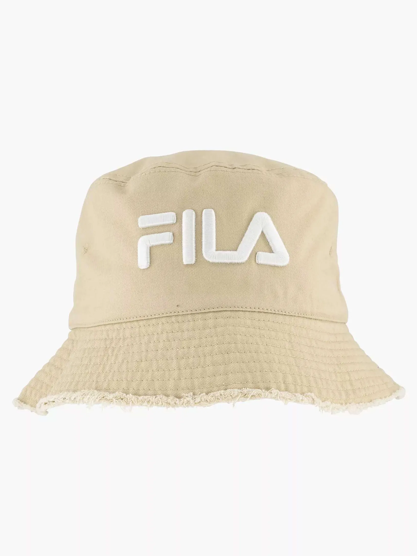 Beige Fila Bucket Hat Mit