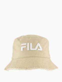 Beige Fila Bucket Hat Mit
