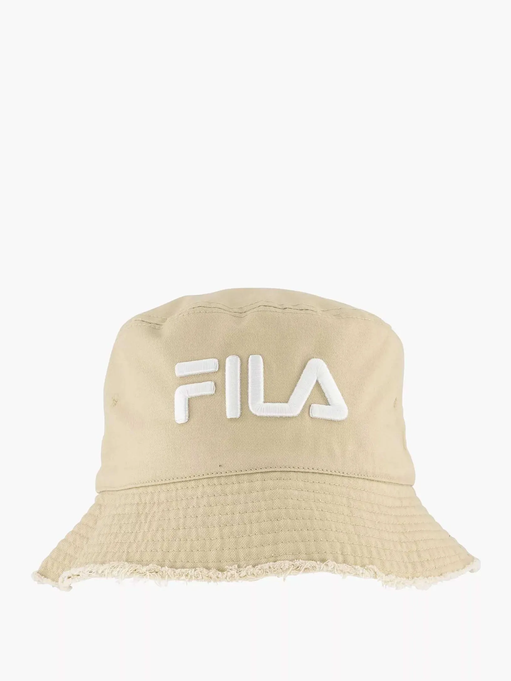 Beige Fila Bucket Hat Mit