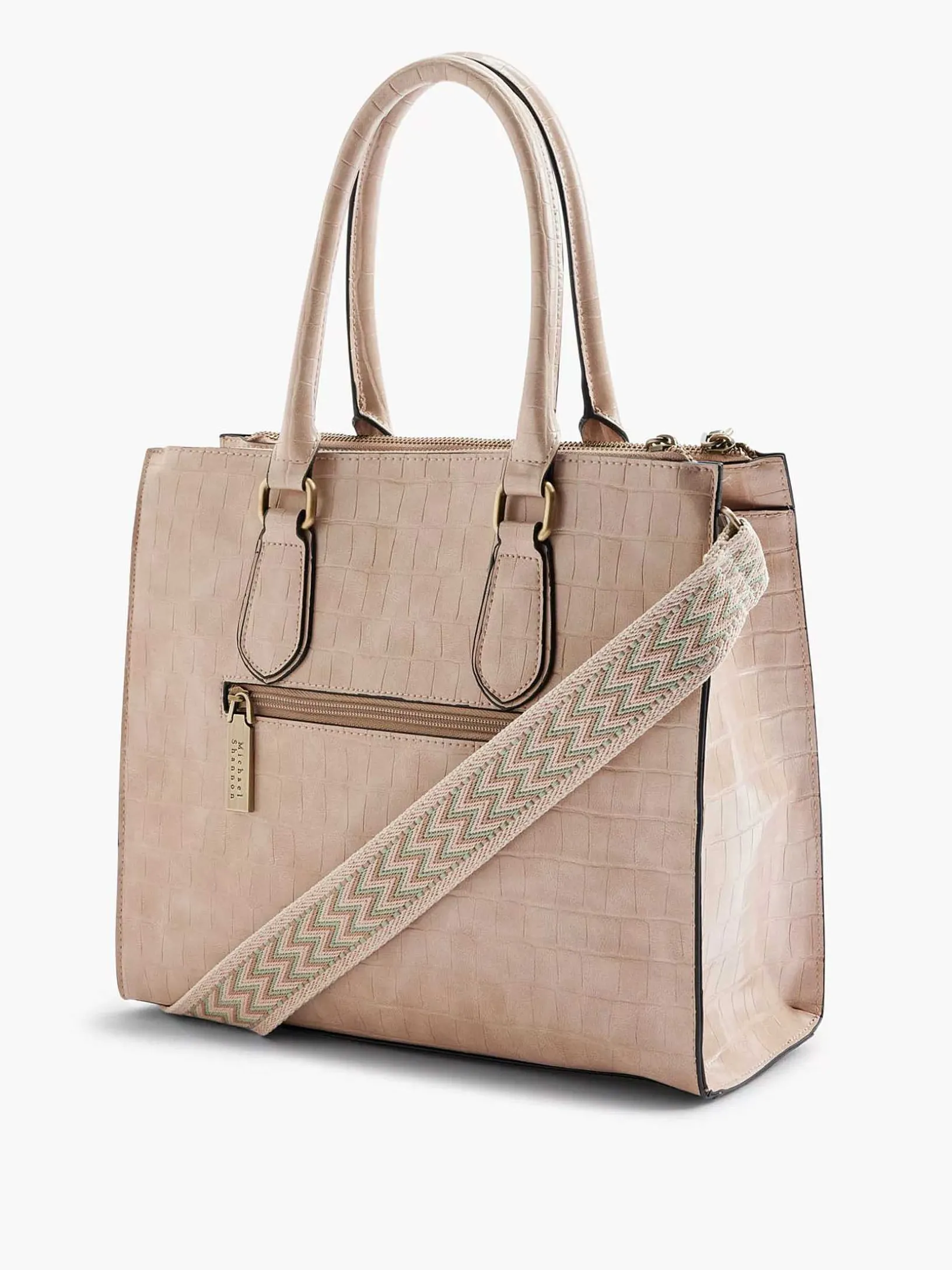 Beige Handbag