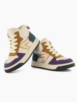 Beige High Sneaker