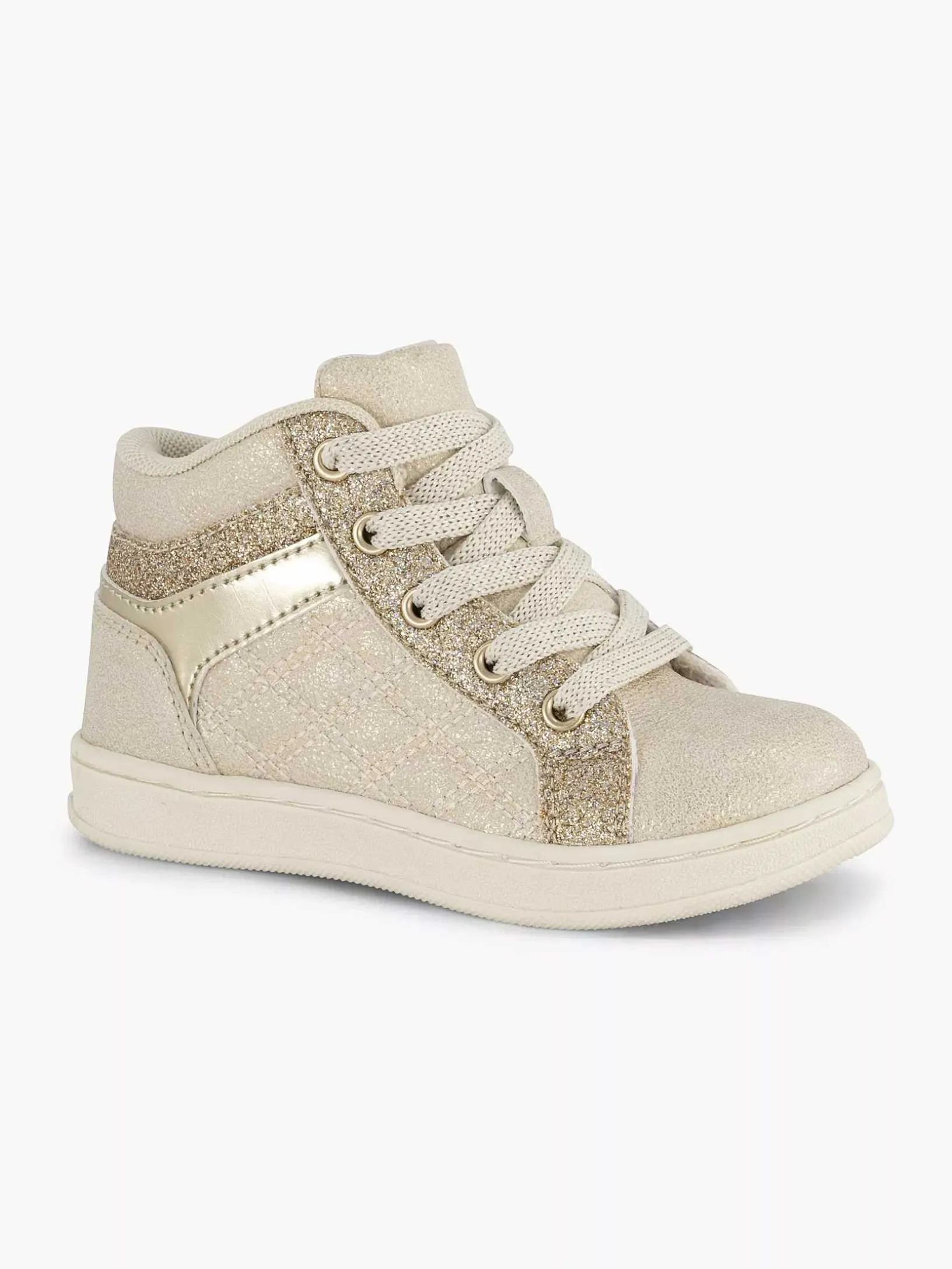 Beige High Sneaker