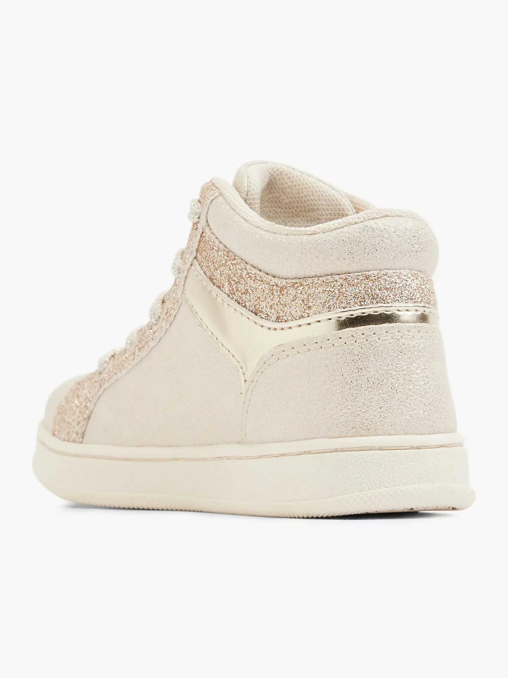 Beige High Sneaker