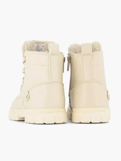 Beige Lace Boot Teddy