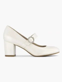 Beige Pump Buckle