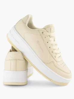 Beige Rebound Platform Low