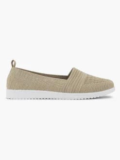 Beige Slip-On