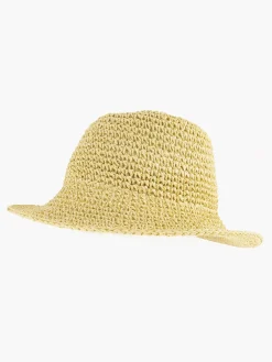 Beige Wicker Hat