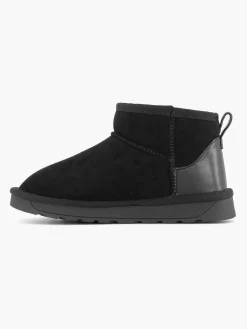 Black Ankle Boot Lined