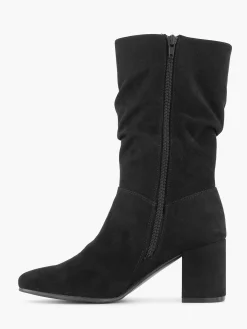 Black Ankle Boots Heel