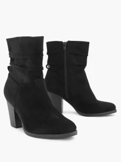 Black Ankle Boots Heel
