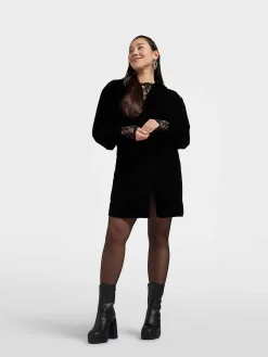 Black Ankle Boots Heel Glitter