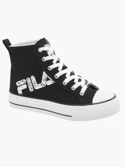 Black Canvas High Sneaker