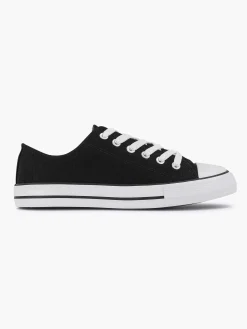 Black Canvas Sneaker