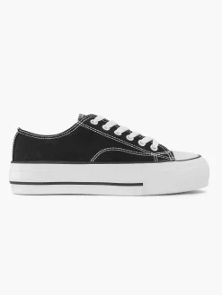Black Canvas Sneaker
