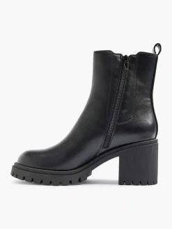 Black Chelsea Boot Heel