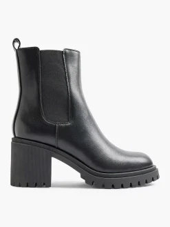 Black Chelsea Boot Heel