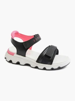 Black Chunky Sandal