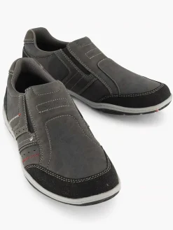 Black Comfort Slip-On