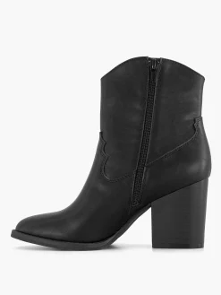 Black Cowboy Boot Heel