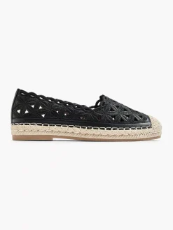 Black Espadrille Lace