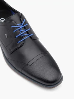 Black Lace-Up Shoe