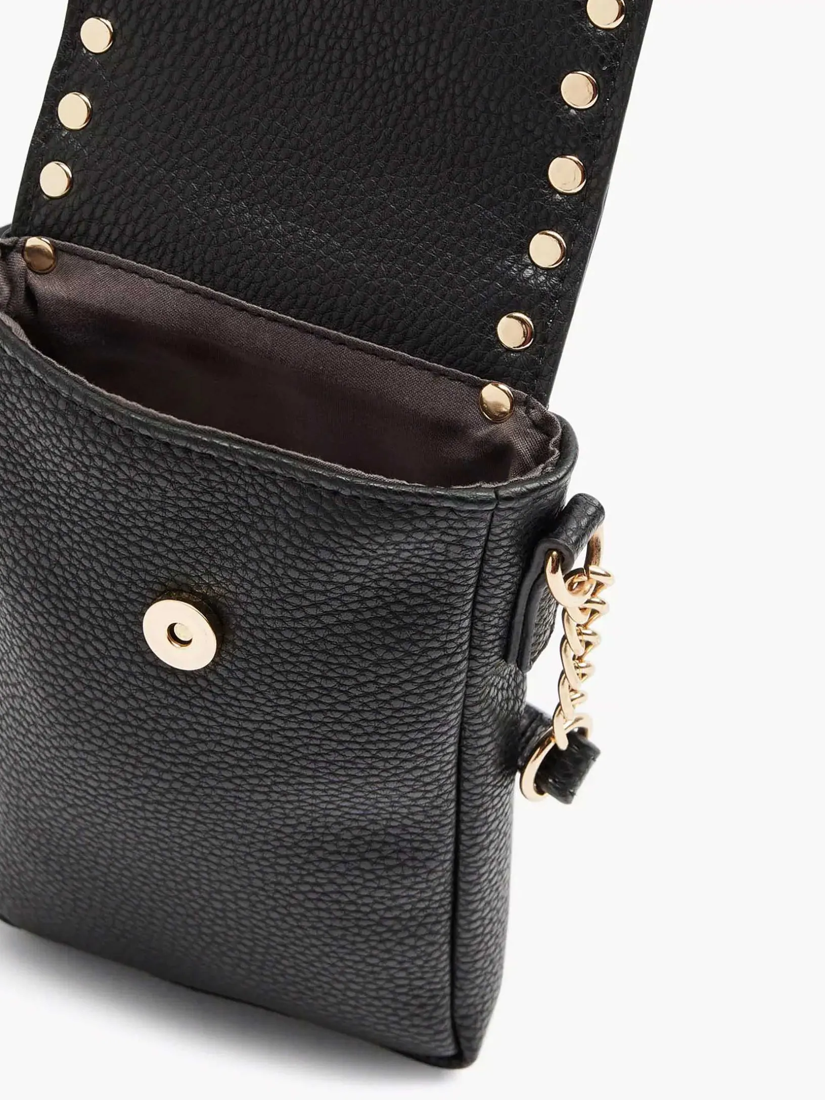 Black Phone Bag Studs