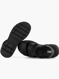 Black Platform Sandal