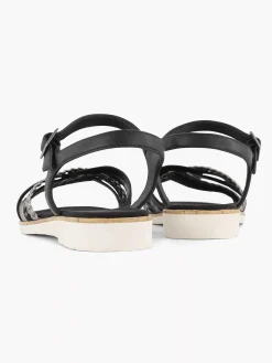 Black Sandal Braided