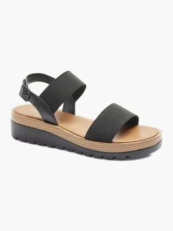 Black Sandal Elastic