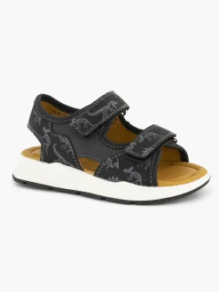 Black Sandal Print