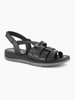 Black Sandal Velcro