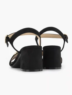 Black Sandalette Decorative Necklace