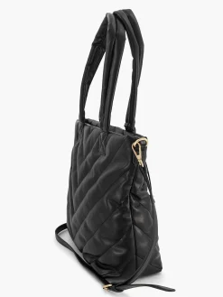 Black Shoulder Bag Quilted