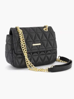 Black Shoulder Bag Quilted