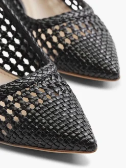 Black Slingback Pump