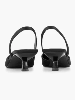 Black Slingback Rhinestones