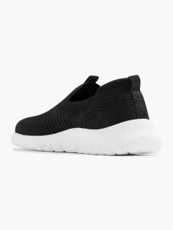 Black Slip On Sneaker