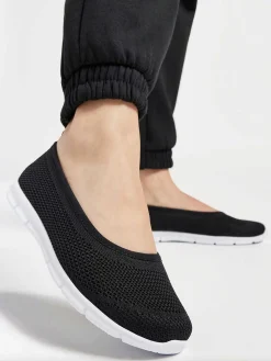 Black Slip-On Memory Foam