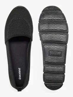 Black Slip-On Memory Foam