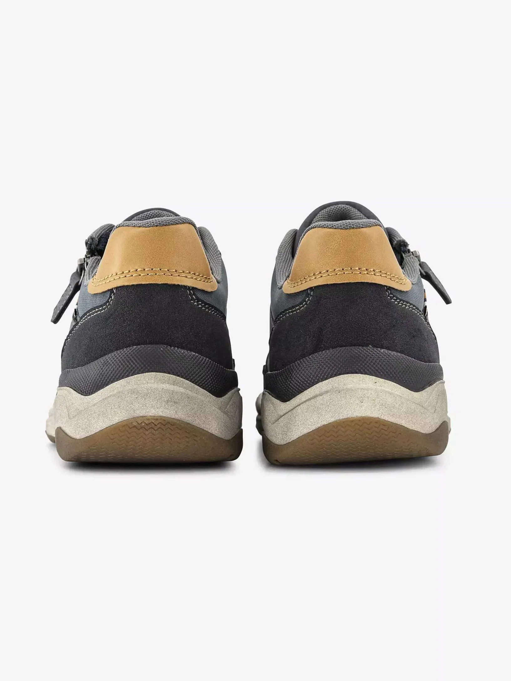 Blue Comfort Lace-Up Shoe