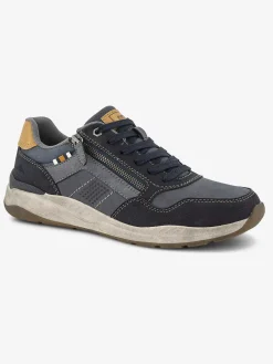 Blue Comfort Lace-Up Shoe