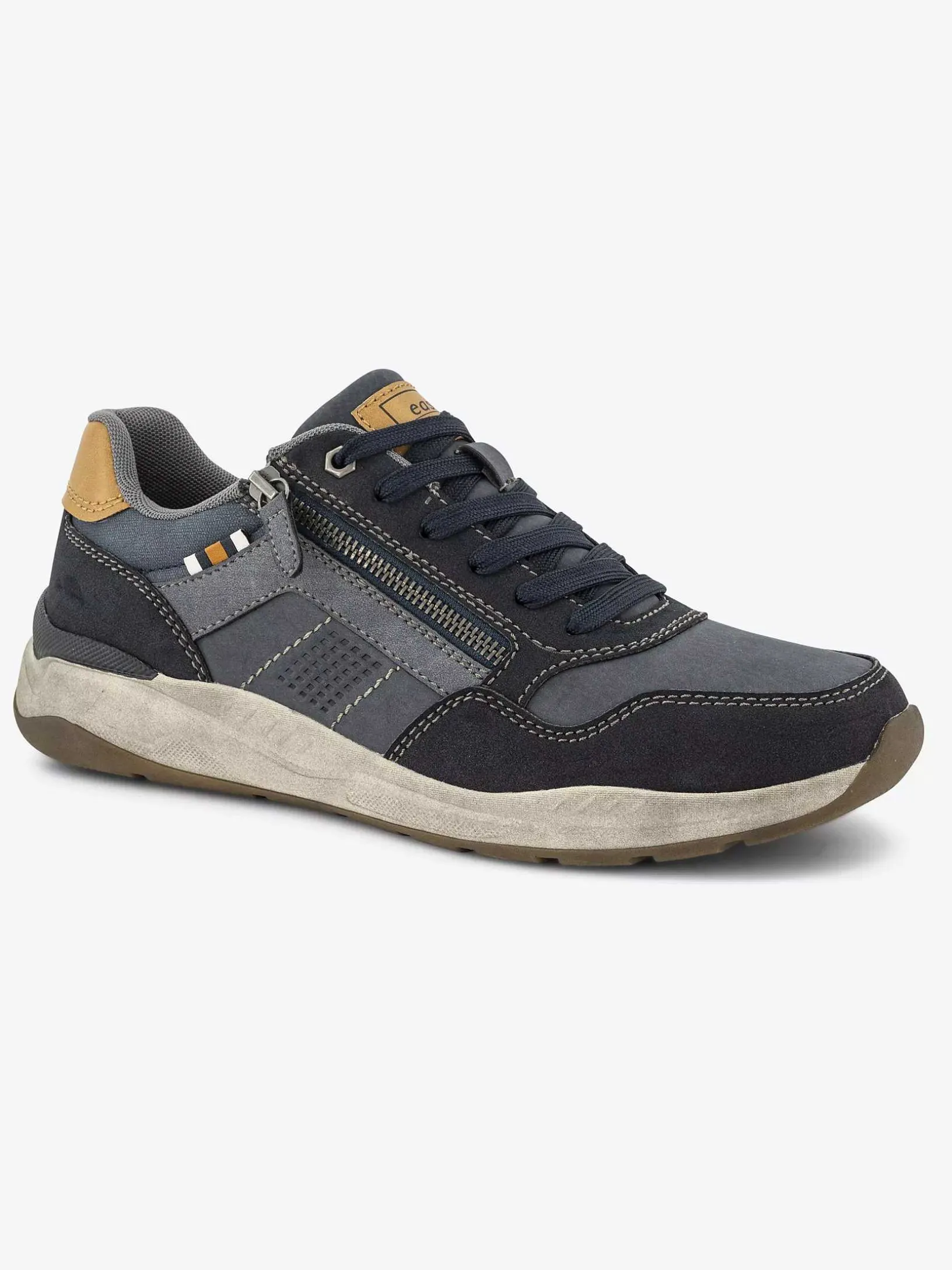 Blue Comfort Lace-Up Shoe